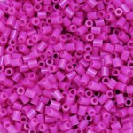 画像2: 【おかわりセール】フューズビーズ ミニ（2.6mm） ピンクパープル 1000粒 A132 (2)