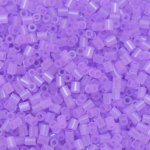 画像2: 【在庫限り】【商品説明必読】 フューズビーズ ミニ（2.6mm） 夜光パープル 1000粒 AG4 (2)