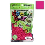 画像1: ピクセルビーズ ミドル（5mm）ビビットピンク1000粒PN88 (1)