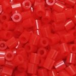 画像2: 【在庫限り】フューズビーズ ミドル（5mm）レッド 1000粒 R34 (2)