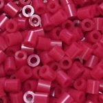 画像2: 【在庫限り】フューズビーズ ミドル（5mm）フクシャピンク 1000粒 R38 (2)