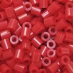 画像2: 【在庫限り】フューズビーズ ミドル（5mm）クリムゾンレッド 1000粒 R64 (2)