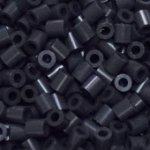 画像2: 【入荷未定】フューズビーズ ミドル（5mm）マットブラック 1000粒 R72 (2)